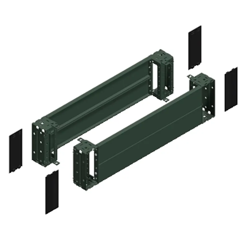 Front & rear plinth, PanelSeT SFN, PanelSeT SF, PanelSeT SM, for electrical enclosure W1200mm , plinth H200mm