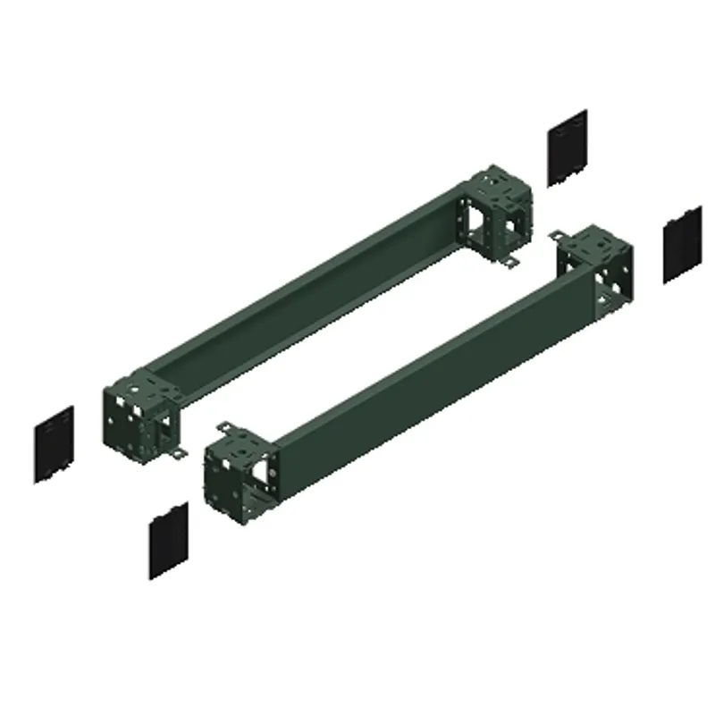 Front & rear plinth, PanelSeT SFN, PanelSeT SF, PanelSeT SM, for electrical enclosure W700mm, plinth H100mm — photo 1 of 2