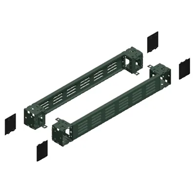 Ventilated front & rear plinth, PanelSeT SFN, PanelSeT SF, PanelSeT SM, for electrical enclosure W600mm, plinth H100mm
