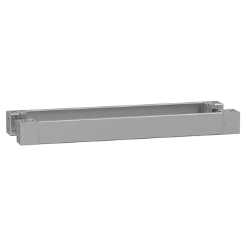 PanelSeT - plain front panel plinth W1000 H100 stainless steel 316L