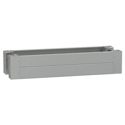 PanelSeT - plain front panel plinth W1000 H200 stainless steel 304L