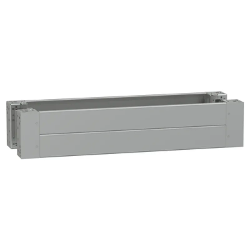 PanelSeT - plain front panel plinth W1000 H200 stainless steel 304L