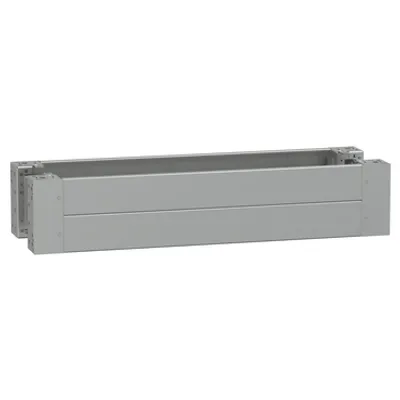 PanelSeT - plain front panel plinth W1000 H200 stainless steel 316L