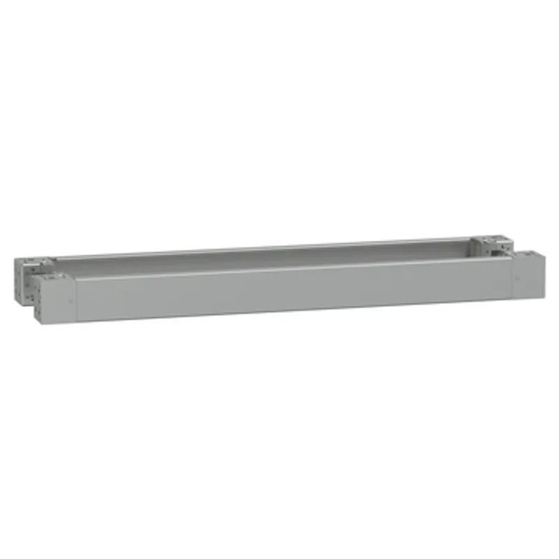 PanelSeT - plain front panel plinth W1200 H100 stainless steel 316L