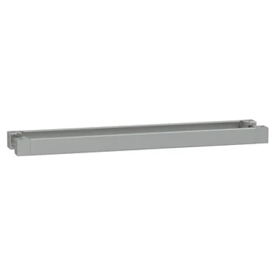 PanelSeT - plain front panel plinth W1600 H100 stainless steel 316L