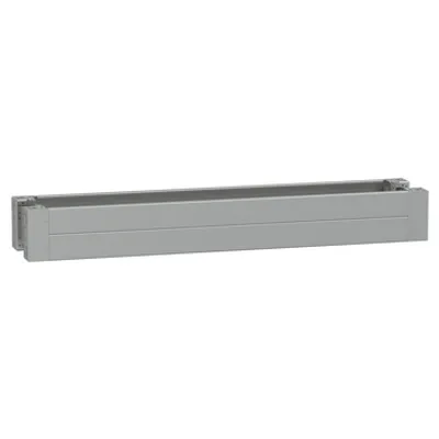 PanelSeT - plain front panel plinth W1600 H200 stainless steel 316L