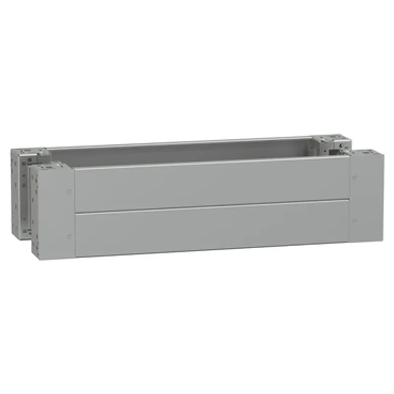 PanelSeT - plain front panel plinth W800 H200 stainless steel 316L