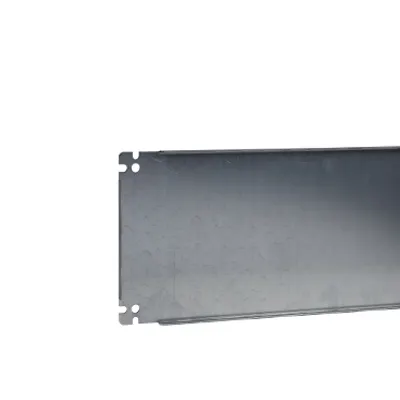 Partial mounting plate, PanelSeT SFN, PanelSeT SF and SM, for electrical enclosure W1200mm, galvanized steel, H397mm