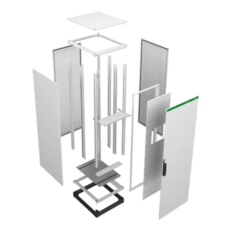 Side panels for the plinth, PanelSeT SFN, PanelSeT SF, for electrical enclosure  D800mm, set of 2, H100mm — photo 2 of 2