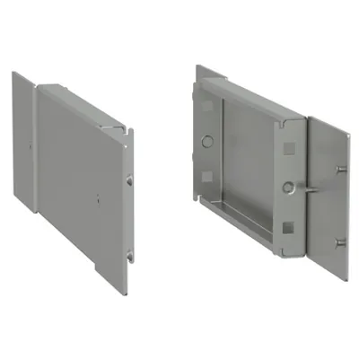 PanelSeT - side plinth - H100 D400 stainless steel 304L