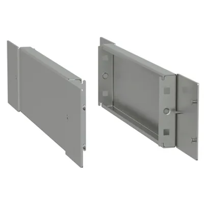 PanelSeT -side plinth - H100 D500 stainless steel 304L