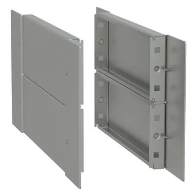 PanelSeT -side plinth - H200 D500 stainless steel 304L