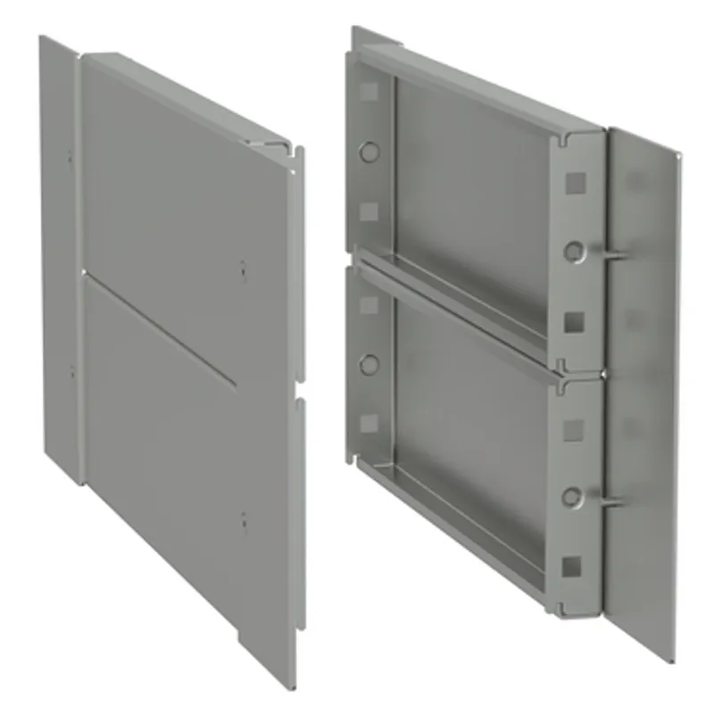 PanelSeT -side plinth - H200 D500 stainless steel 316L