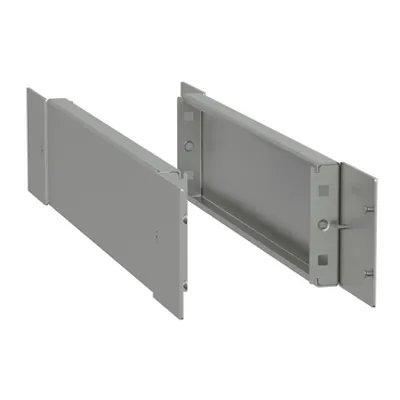 PanelSeT -side plinth - H100 D600 stainless steel 316L