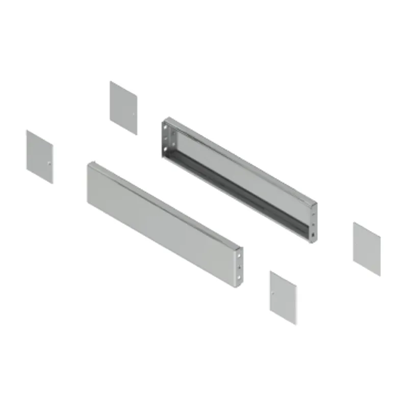 PanelSeT -side plinth - H100 D600 stainless steel 304L