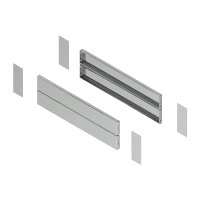 PanelSeT -side plinth - H200 D800 stainless steel 304L