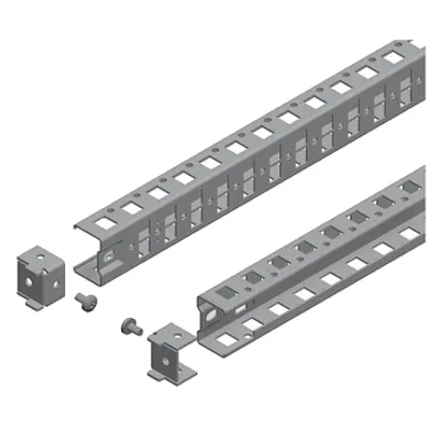 Universal cross rails, PanelSeT SFN, PanelSeT SF, PanelSeT SM,  H40 W900mm, 1 row, set of 2