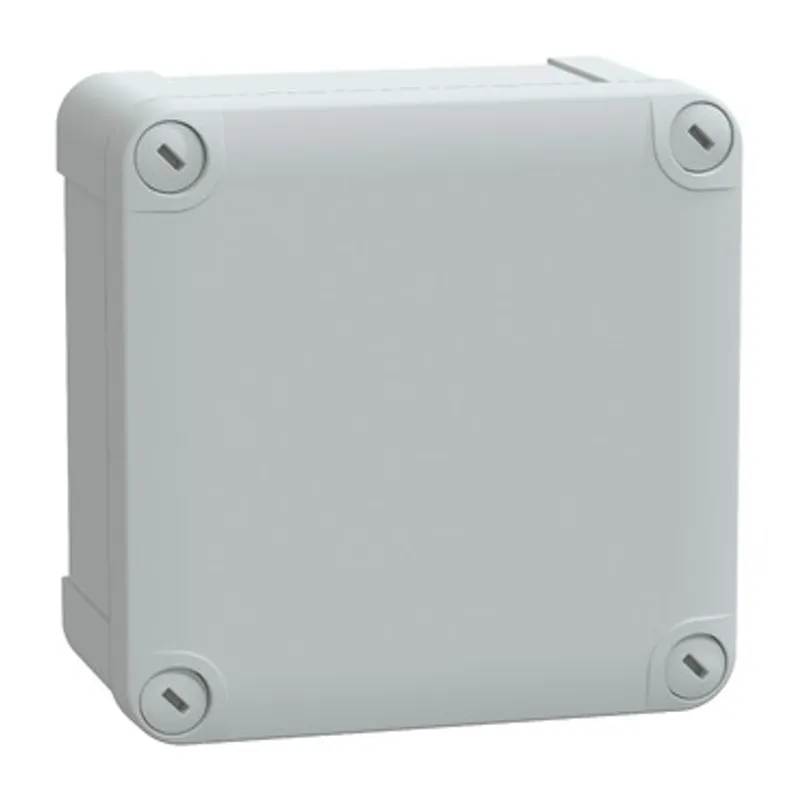 PC box IP66 IK08 RAL7035 Int.H105W105D55 Ext.H116W116D62 opaque PC cover H10 — photo 1 of 4