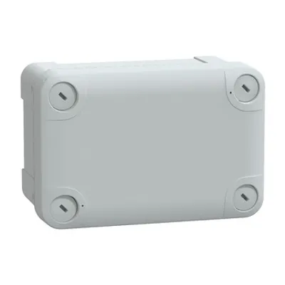 PC box IP66 IK08 RAL7035 Int.H125W80D65 Ext.H138W93D72 opaque PC cover H20