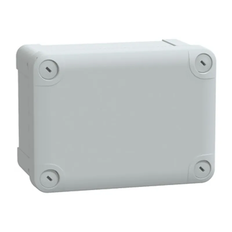 PC box IP66 IK08 RAL7035 Int.H150W105D80 Ext.H164W121D87 opaque PC cover H20 — photo 1 of 3