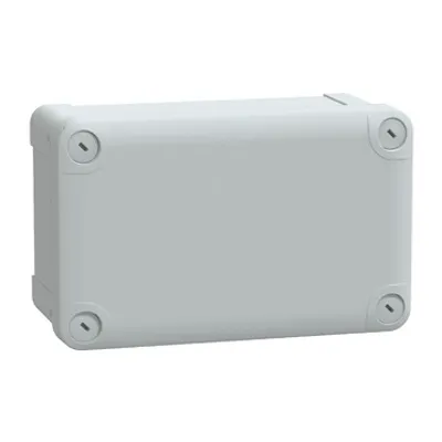PC box IP66 IK08 RAL7035 Int.H175W105D80 Ext.H192W121D87 opaque PC cover H20