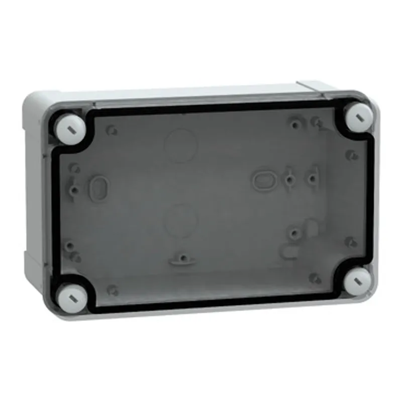 PC box IP66 IK08 RAL7035 Int.H175W105D80 Ext.H192W121D87 Transp.cover H20 — photo 1 of 4
