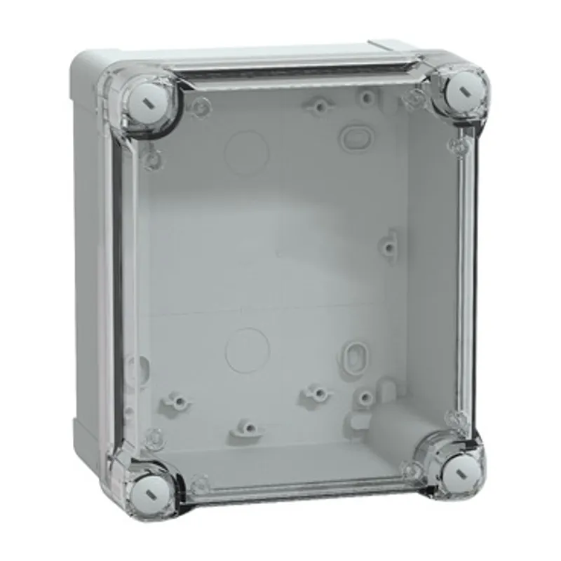 PC box IP66 IK08 RAL7035 Int.H175W150D100 Ext.H193W164D105 Transp.cover H40 — photo 1 of 3