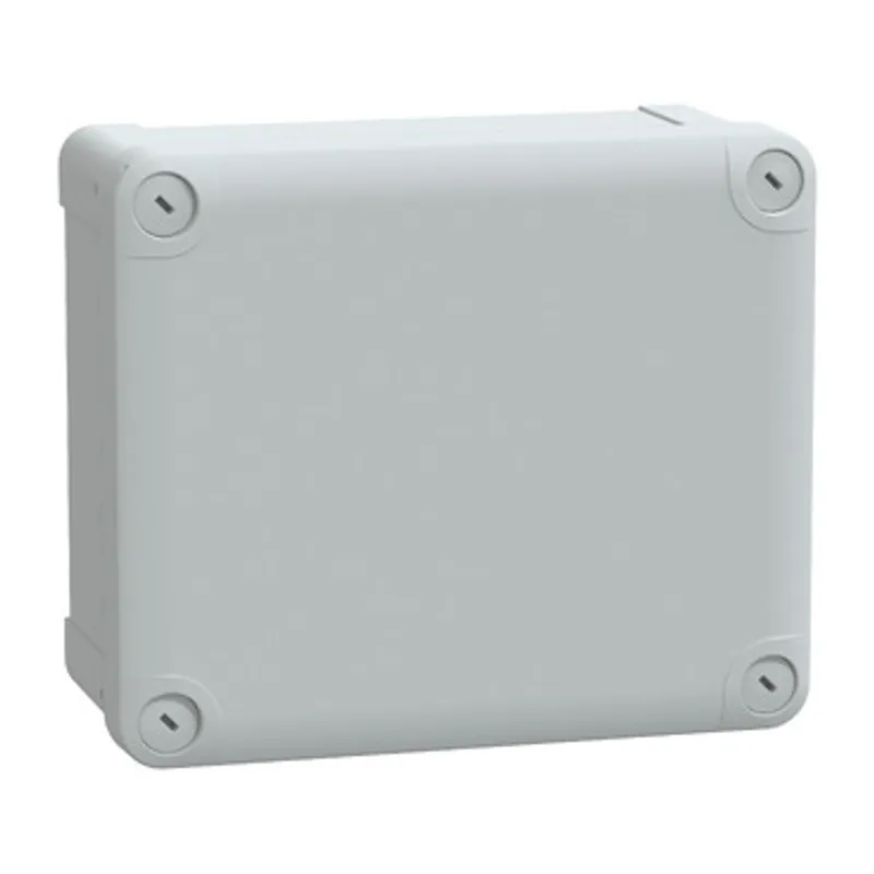 PC box IP66 IK08 RAL7035 Int.H175W150D80 Ext.H193W164D87 Opaque PC cover H20 — photo 1 of 4