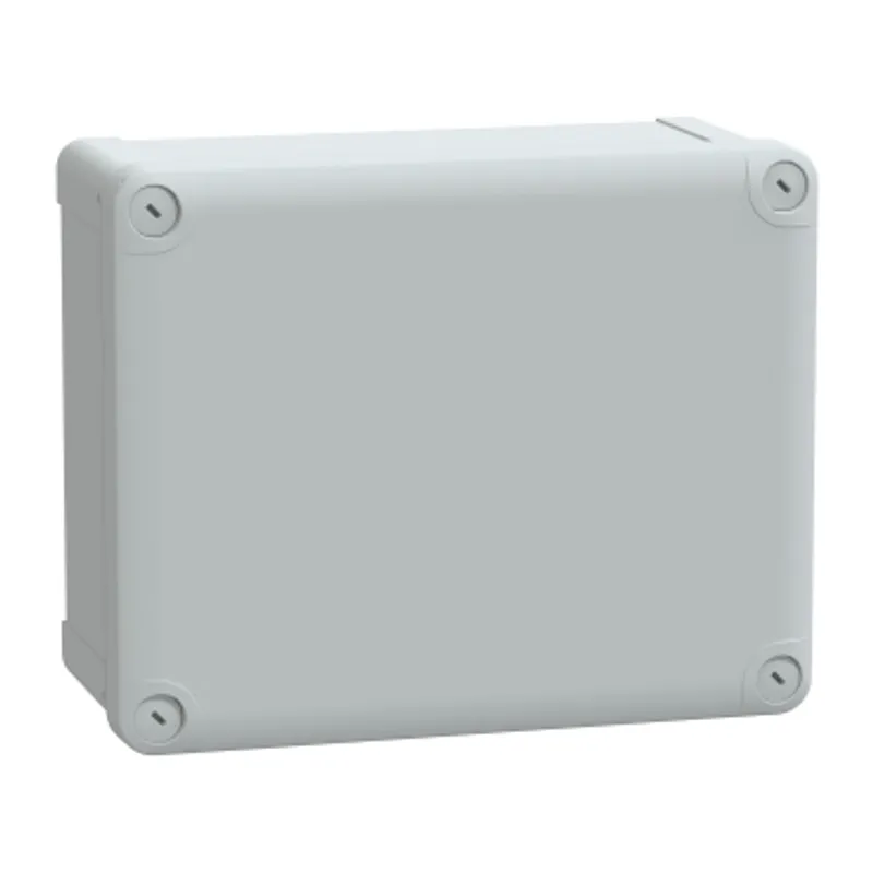 PC box IP66 IK08 RAL7035 Int.H225W175D100 Ext.H241W194D105 opaque PC cover H40 — photo 1 of 3