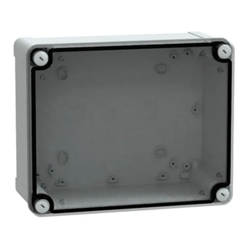 PC box IP66 IK08 RAL7035 Int.H225W175D100 Ext.H241W191D128 Transp.cover H20 — photo 1 of 3