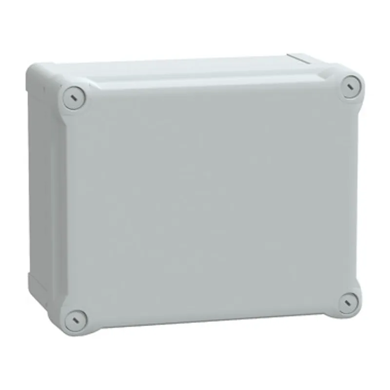 PC box IP66 IK08 RAL7035 Int.H225W175D120 Ext.H241W194D127 opaque PC cover H40 — photo 1 of 4