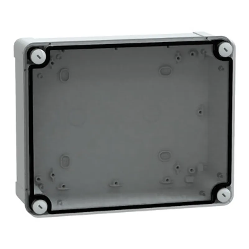 PC box IP66 IK08 RAL7035 Int.H225W175D80 Ext.H241W194D87 Transp.cover H20 — photo 1 of 4