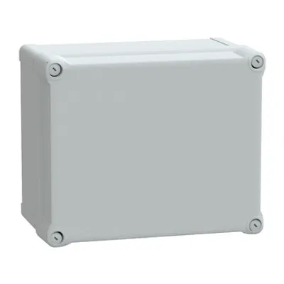 PC box IP66 IK08 RAL7035 Int.H275W225D160 Ext.H291W241D168 opaque PC cover H60