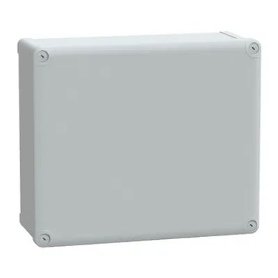 PC box IP66 IK08 RAL7035 Int.H325W275D120 Ext.H341W291D128 opaque PC cover H20