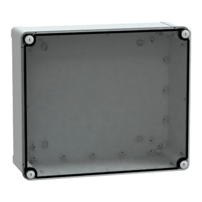 PC box IP66 IK08 RAL7035 Int.H325W275D120 Ext.H341W291D128 Transp.cover H20 — photo 1 of 4
