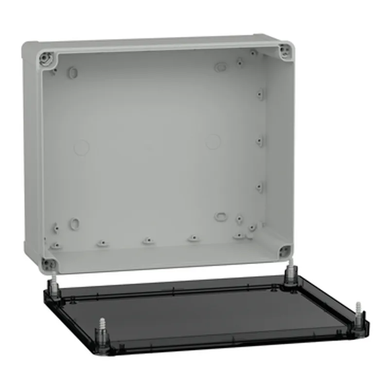 PC box IP66 IK08 RAL7035 Int.H325W275D120 Ext.H341W291D128 Transp.cover H20 — photo 3 of 4