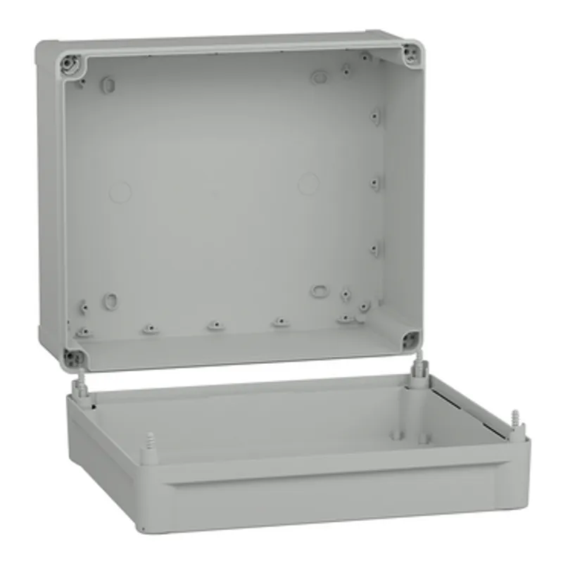 PC box IP66 IK08 RAL7035 Int.H325W275D160 Ext.H341W291D168 opaque PC cover H60 — photo 3 of 4