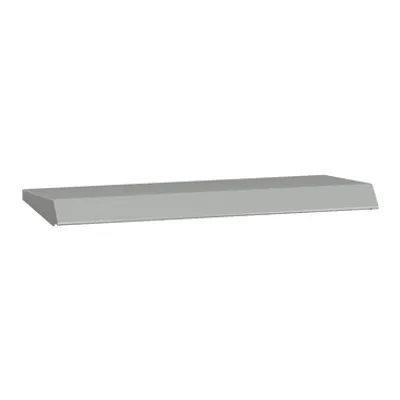 PanelSeT WM enclosure canopy W500xD250 Colour RAL7035.. Fixings supplied.