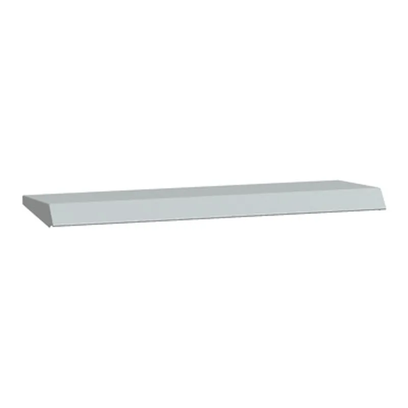 PanelSeT WM enclosure canopy W600xD250 Colour RAL7035.. Fixings supplied.