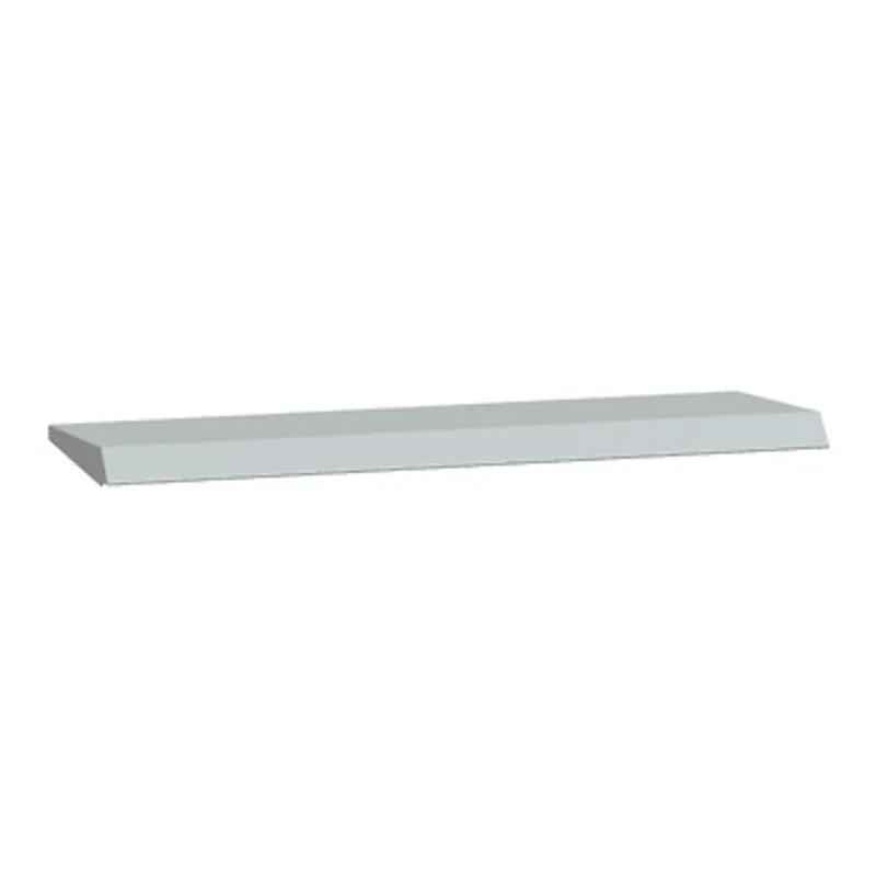PanelSeT WM enclosure canopy W800xD300 Colour RAL7035.. Fixings supplied.