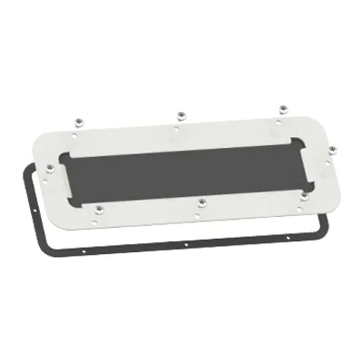 PanelSeT S3D flexicable gland plate with membrane pearcable 178 x 63 mm