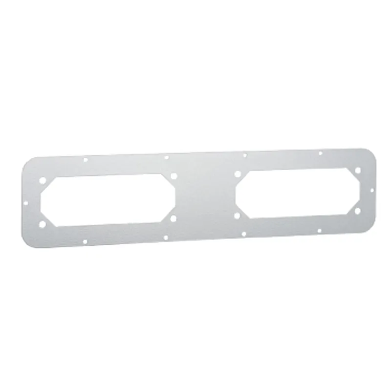 with 2 FL21 cutouts for S3D encl. RAL7035. L545xW130. — photo 2 of 2