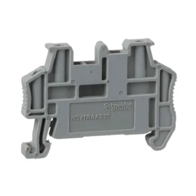 End stop, Linergy TR, snap-on for 35mm din rails, 5.2mm width, markable