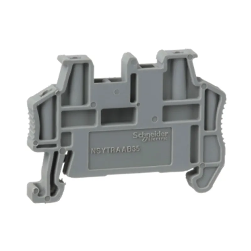 End stop, Linergy TR, snap-on for 35mm din rails, 5.2mm width, markable