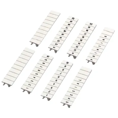 Marking strip, Linergy TR, clip in type, 5mm, characters L1,L2,L3,N,PE, printed horizontal, symbolic, Set of 10