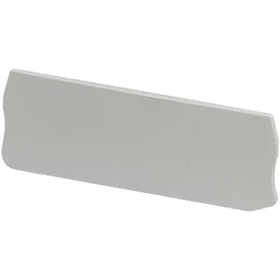 Cover plate, Linergy TR, 4 points, 2.2mm width, for spring terminals NSYTRR44, grey, Set of 50