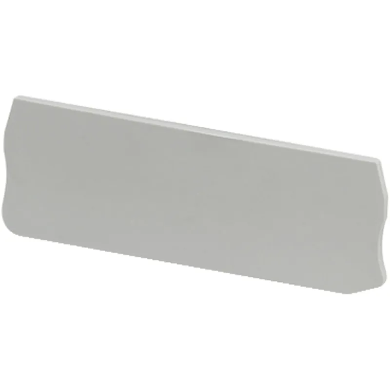 Cover plate, Linergy TR, 4 points, 2.2mm width, for spring terminals NSYTRR44, grey, Set of 50