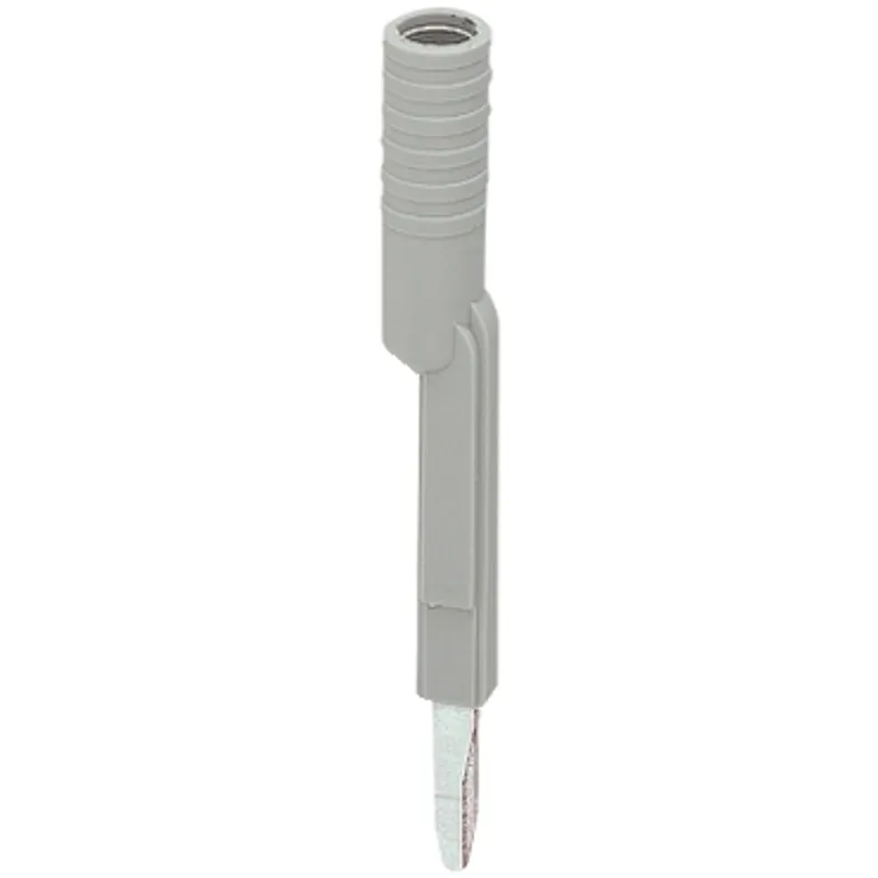 Test adapter, Linergy TR, for 4mm safety test plugs, plugs in the bridge shafts,