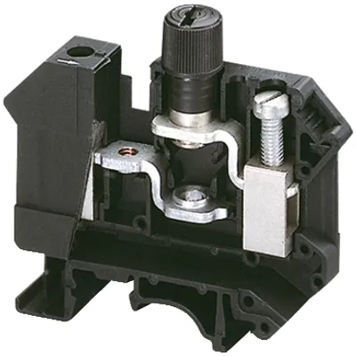Terminal block, Linergy TR, screw type, fused, screw cap, for 5x20mm cartridge fuse, 2 points