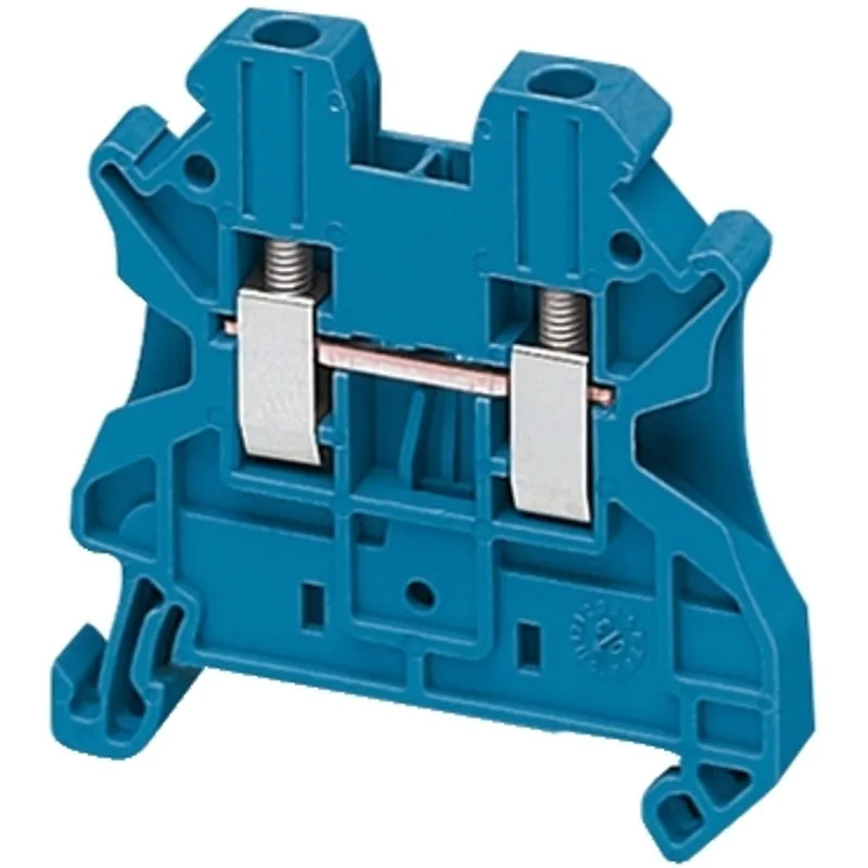 Terminal block, Linergy TR, blue, 2.5mm², passthrough, 2 points, set of 10